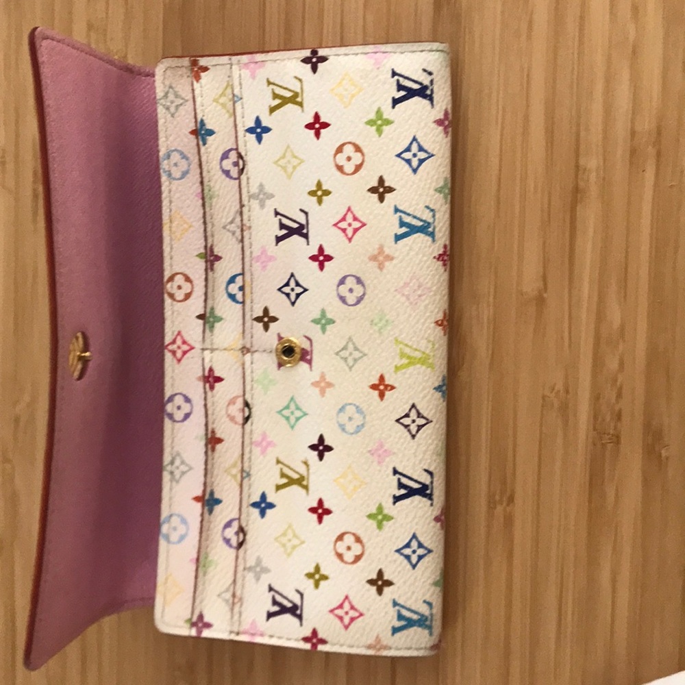 Louis Vuitton Multi Color Authentic Wallet - image 7